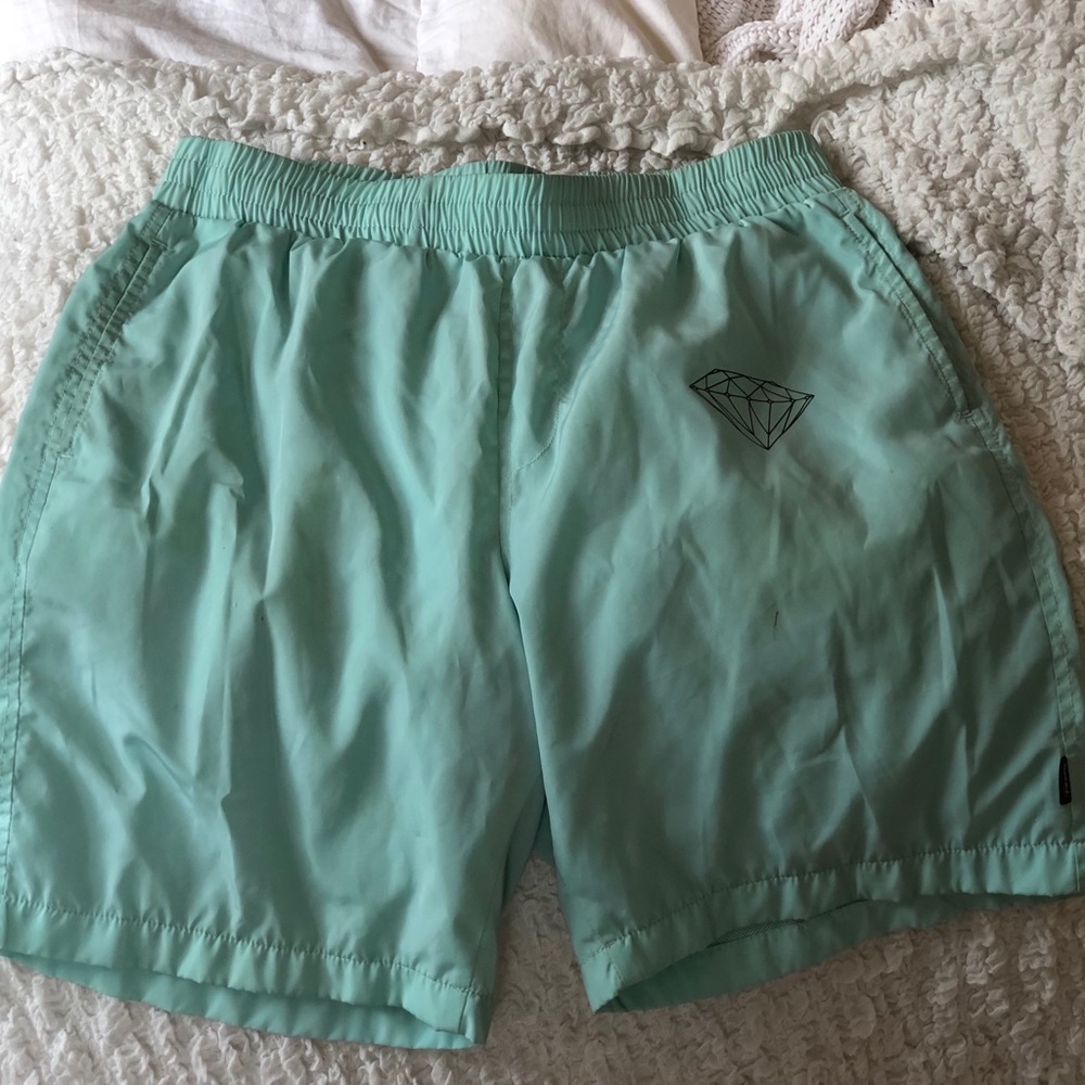 Mens Mint Shorts